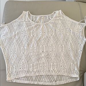 Elegant White Coverup!